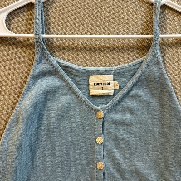 Rudy Jude Knit Dress in sky size medium. - Picture 2 of 4